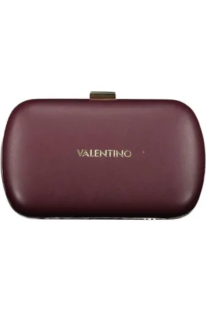Valentino by Mario Valentino Torebki, Kobieta, Czerwony, ONE SIZE, Len, Czerwona Polietylenowa Stylowa Torebka