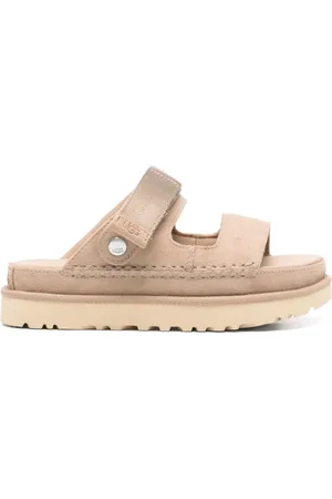 UGG Buty, Kobieta, Beżowy, 40 EU, Goldenstar Glide Sandały w piaskowej brązie