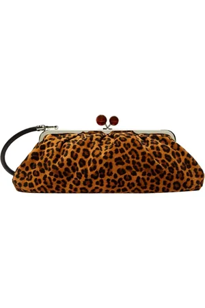 Max Mara Torebki, Kobieta, brązowy, ONE SIZE, Zamsz, Brązowa Duża torba Pasticcino zamszowa
