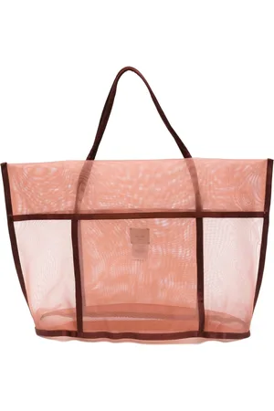 ALYSI Torebki, Kobieta, Różowy, ONE SIZE, Tiul, Torba Shopper z tiulu