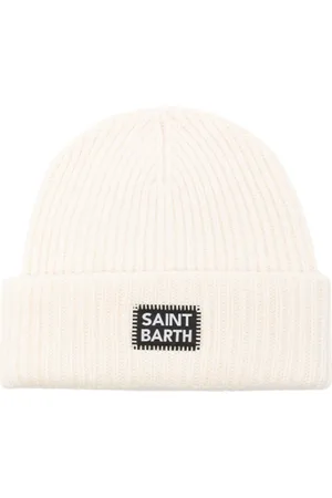 MC2 SAINT BARTH Akcesoria, Mężczyzna, Biały, ONE SIZE, Off Beret Hat Berry