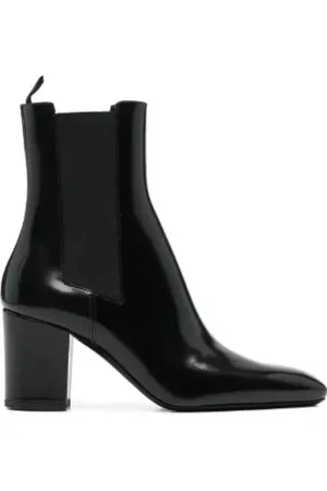 Saint Laurent Buty, Kobieta, Czarny, 39 EU, Betty Chelsea, Czarne, Wysoki obcas