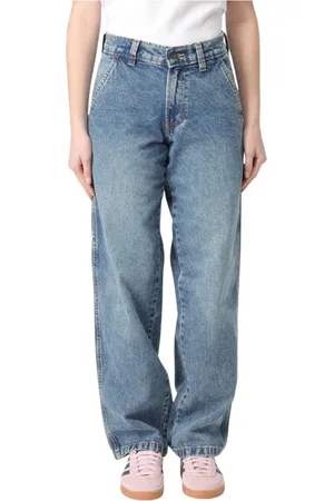 Dickies Jeansy, Kobieta, Niebieski, W29, Nowoczesne Jeansyy