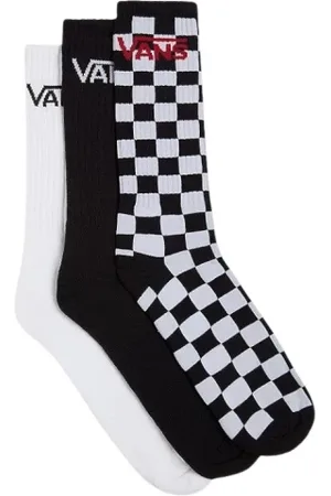 Vans Bielizna, Mężczyzna, Czarny, ONE SIZE, Skarpetki z logo Pakiet 3