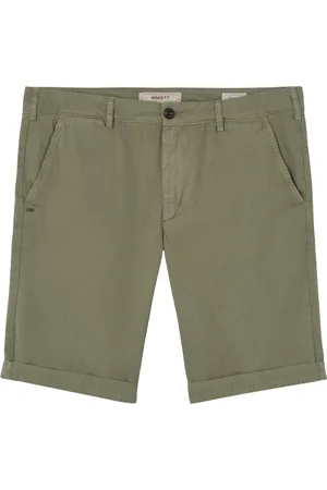 40 Weft Szorty, Mężczyzna, Zielony, 2XL, Zielone szorty Bermuda Chino