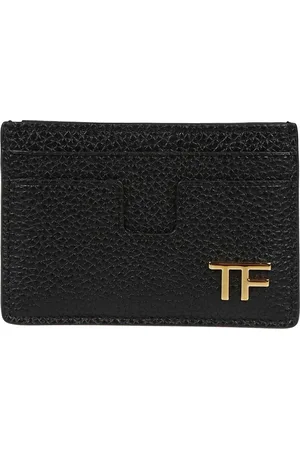 Tom Ford Akcesoria, Mężczyzna, Czarny, ONE SIZE, Stylowe Portfele i Etui na Karty