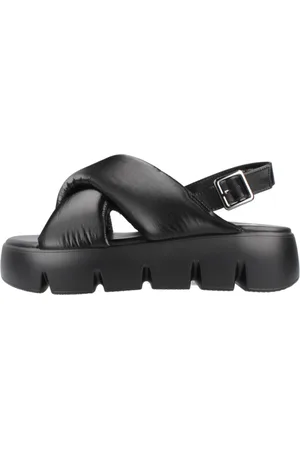Steve Madden Buty, Kobieta, Czarny, 38 EU, Backtrack Sandały Płaskie