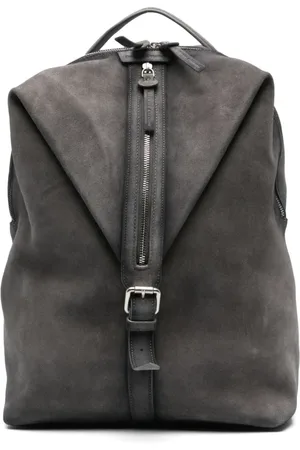 Officine creative Torebki, Mężczyzna, Szary, ONE SIZE, Bożonarodzeniowa torba skórzana