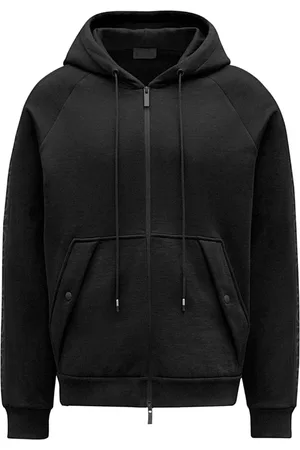 Moncler Bluzy, Mężczyzna, Czarny, XL, Stylowy Sweter dla Mężczyzn