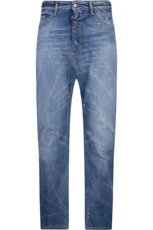 Dsquared2 Jeansy, Mężczyzna, Niebieski, S, Niebieskie Jeansyy London Bro