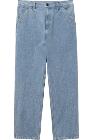 Carhartt Jeansy, Mężczyzna, Niebieski, S, Bawełna, Single Knee Pant Smith