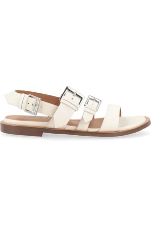 carmens Buty, Kobieta, Beżowy, 36 EU, Nowy Księżyc Sprzączki Kremowe