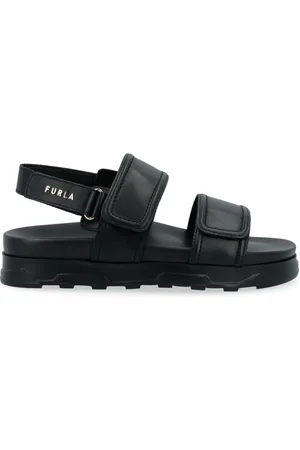 Furla Buty, Kobieta, Czarny, 40 EU, Sporty Chic Sandal