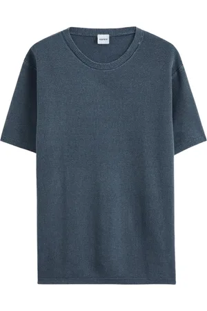 Aspesi Koszulki, Mężczyzna, Niebieski, M, Niebieskie T-shirty i Pola