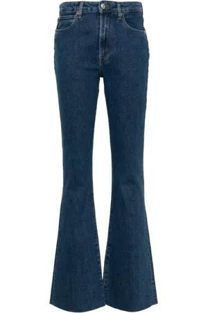 3x1 Jeansy, Kobieta, Niebieski, W30, Denim, Ink Farrah Denim Jeansy