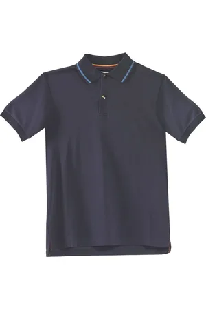 Paul Smith Koszulki, Mężczyzna, Niebieski, XL, Niebieski Polo z Lampartem Charms