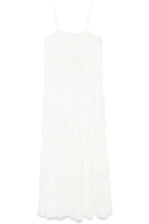 THE GARMENT Sukienki, Kobieta, Biały, M, Elegancka Czarna Sukienka