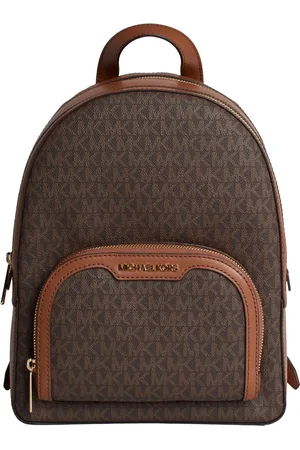 Michael Kors Torebki, Kobieta, brązowy, ONE SIZE, Poliester, Plecak z nadrukiem Jaycee