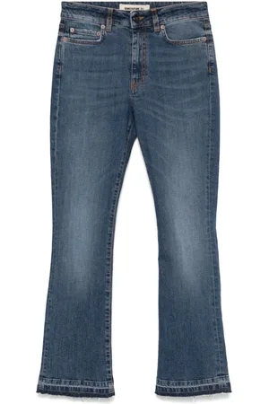 SEMICOUTURE Jeansy, Kobieta, Niebieski, W27, Denim, Jeansyy Denim Medium Frederik