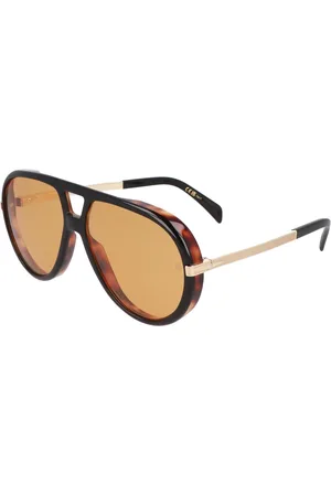 DB EYEWEAR BY DAVID BECKHAM Akcesoria, unisex, Czarny, 61 MM, Kolekcja Retro Okrągłych Okularów Przeciwsłonecznych