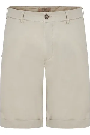 40 Weft Szorty, Mężczyzna, Beżowy, S, Beżowe szorty chino Bermuda