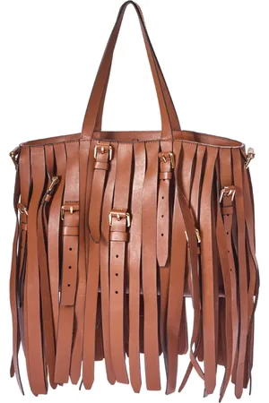 Moschino Torebki, Kobieta, brązowy, ONE SIZE, Dekoracyjna Torba na Ramię z Paskiem