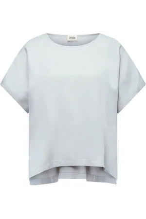 Drykorn Bluzki, Kobieta, Zielony, XL, Bluzka damska w modnym stylu