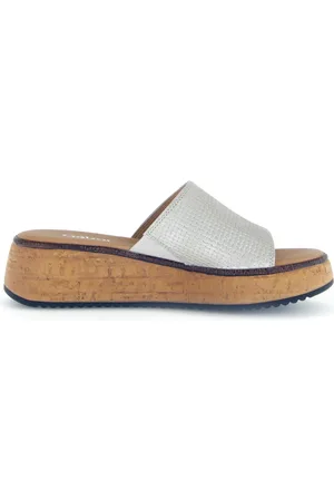 Gabor Buty, Kobieta, Szary, 37 1/2 EU, Szara Wygodna Sandał