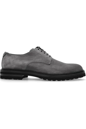 Dolce & Gabbana Buty, Mężczyzna, Szary, 41 EU, Zamsz, Buty typu `Oxford`