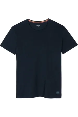 Paul Smith Koszulki, Mężczyzna, Niebieski, S, Bawełna, Niebieski Bawełniany T-shirt Lounge