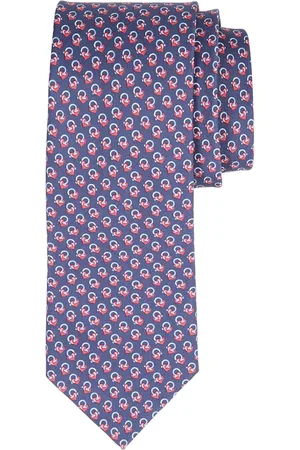 Salvatore Ferragamo Akcesoria, Mężczyzna, Niebieski, ONE SIZE, Krawat z jedwabiu