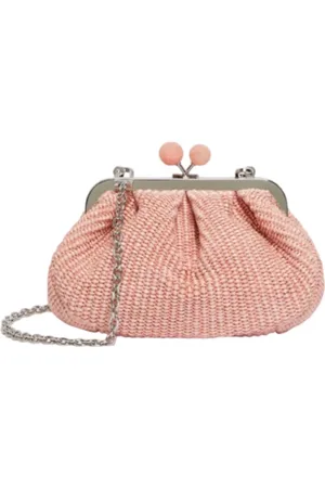 Max Mara Torebki, Kobieta, Różowy, ONE SIZE, Różowa mała torebka Pasticcino klacz