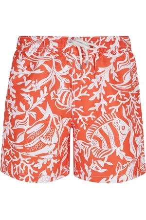 Ralph Lauren Stroje kąpielowe, Mężczyzna, Czerwony, S, Krótkie kąpielówki dla podróżników
