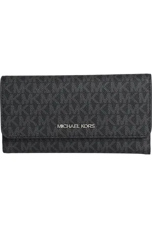 Michael Kors Akcesoria, Kobieta, Czarny, ONE SIZE, Elegancki Portfel Damski & Etui na Karty