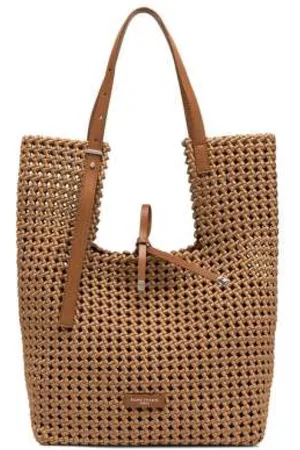 Gianni chiarini Torebki, Kobieta, brązowy, ONE SIZE, Geometryczna Miękka Torba Nature