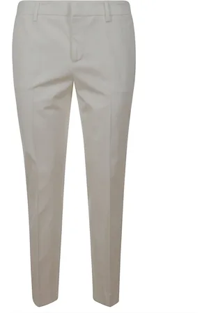 PT Torino Spodnie, Kobieta, Biały, S, Białe letnie spodnie na eleganckie stylizacje