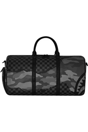 Sprayground Torebki, Kobieta, Czarny, ONE SIZE, Czarna torba Tear Duffle w kamuflażu