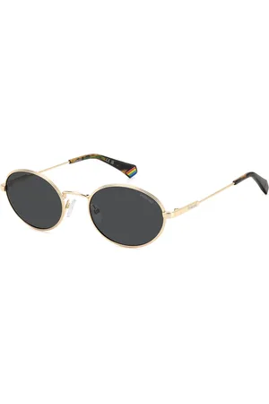 Polaroid Akcesoria, unisex, Żółty, 53 MM, Stylowe okulary przeciwsłoneczne z kolorowymi soczewkami