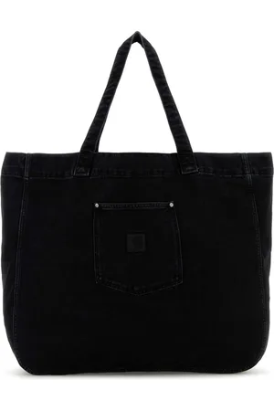 Carhartt Torebki, Mężczyzna, Czarny, ONE SIZE, Denim, Rivet Denim Tote Bag