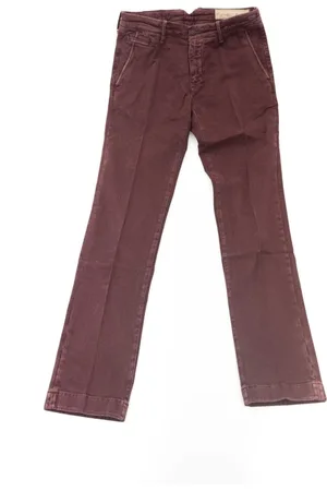 Jacob Cohen Spodnie, Mężczyzna, Czerwony, W36, Bawełna, Spodnie Chino Comfort