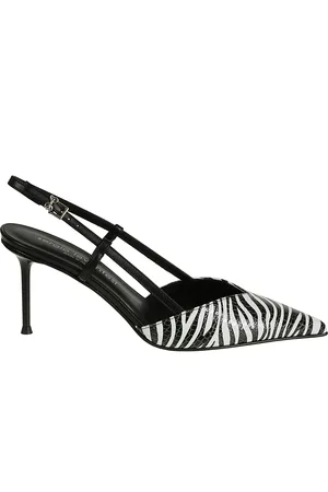 SERGIO LEVANTESI Buty, Kobieta, Wielobarwność, 37 EU, Zebra Whips Pianco Nero Pompa