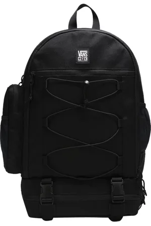 Vans Sport, Mężczyzna, Czarny, ONE SIZE, Nylon, Breakout Czarny Plecak na Miejskie Przygody