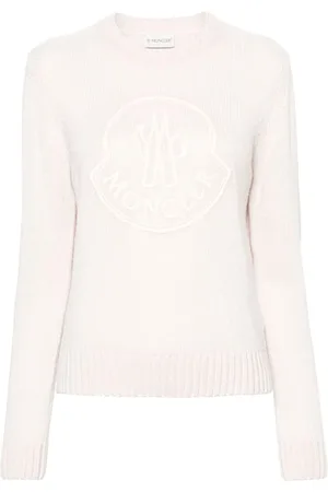 Moncler Swetry, Kobieta, Biały, M, Stylowy Sweatshirt dla Mężczyzn i Kobiet