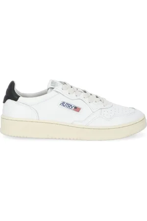 Autry Buty, Mężczyzna, Biały, 45 EU, Zamsz, Białe Skórzane Sneakersy z Oddychającymi Szczegółami
