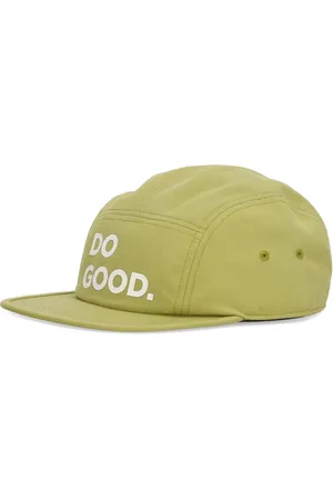 COTOPAXI Akcesoria, unisex, Zielony, ONE SIZE, Nylon, Płaski daszek cytrynowa trawa kapelusz unisex