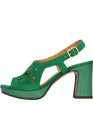 Chie Mihara Buty, Kobieta, Zielony, 37 EU, Zamsz, Sandały Zielone