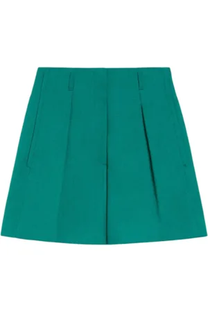 Max Mara Szorty, Kobieta, Zielony, S, Zielone Weekendowe Szorty Elegancki Styl Bermuda