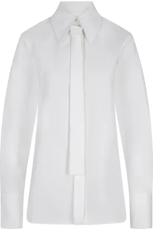 Jil Sander Bluzki, Kobieta, Biały, M, Biała Bawełniana Koszula dla Kobiet