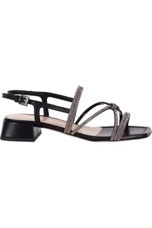 BALDININI Buty, Kobieta, Czarny, 36 EU, Czarne Sandały dla Kobiet