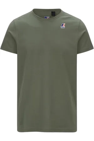 K-Way Koszulki, Mężczyzna, Zielony, S, Krótki rękaw bawełniany T-shirt Zielony